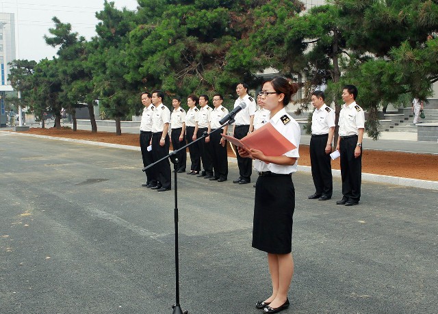 2015年海关系统公务员初任培训班班主任在军