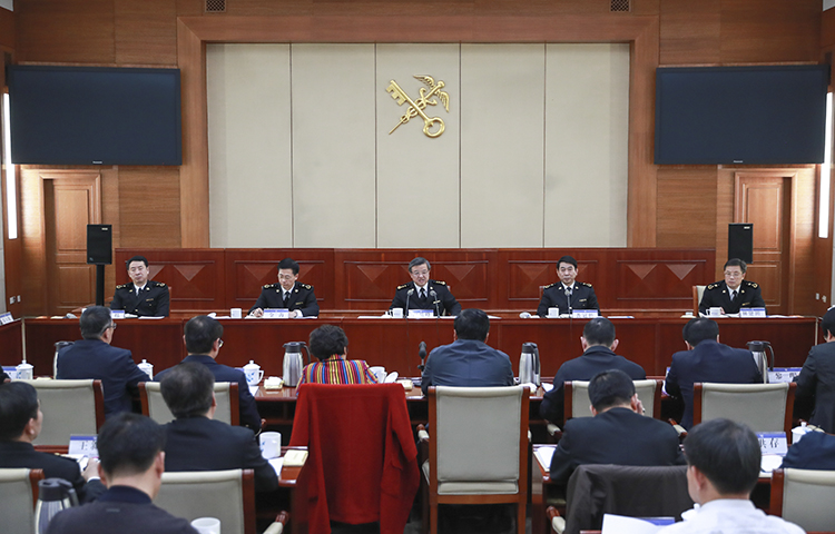 海关总署跨境贸易便利化专项行动部署会现场 高立强摄