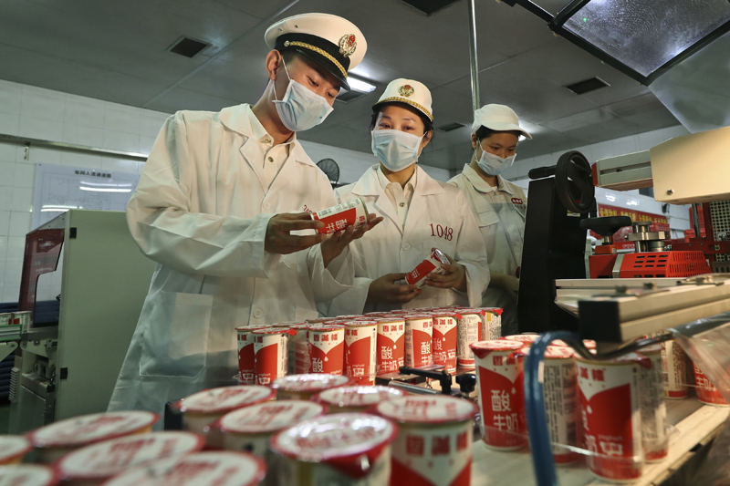 “一对一”暖企行动 广州海关服务关区出口乳制品增势明显（图）