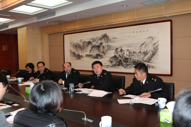 肖力副关长会见京东方科技集团副总裁李清生一