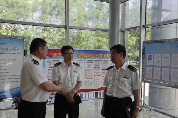 韩文组长带队到报关大厅检查沈阳海关信访举